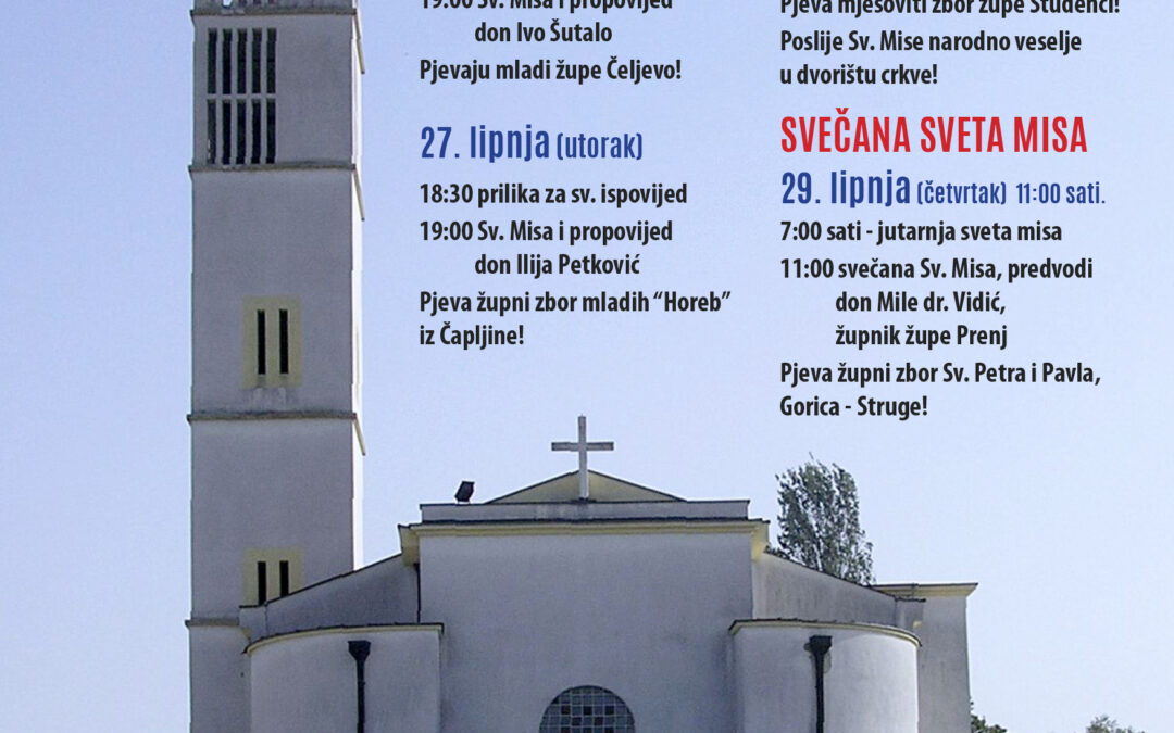 Župa sv. Petra i Pavla, Gorica-Struge